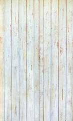 White painted old wooden background - 147358299