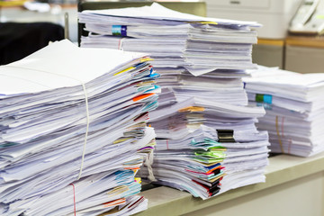 Stack of paper