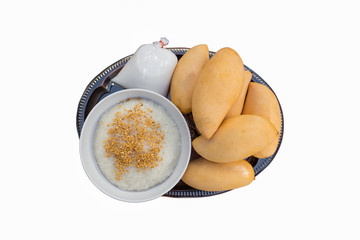 Mango and sticky rice