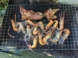 grilled shrimp
