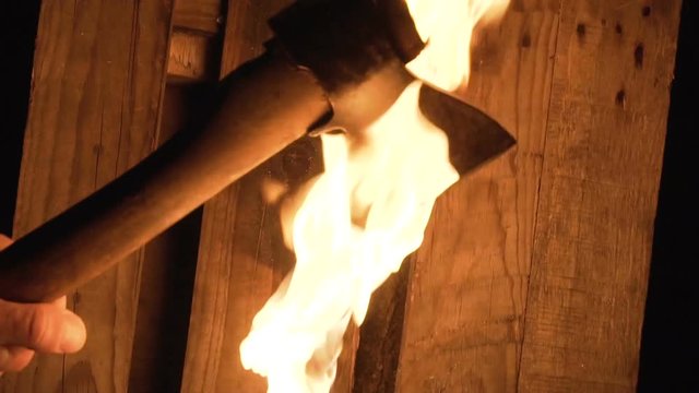 aggressive fire axe