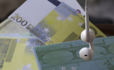 Money and Headphones