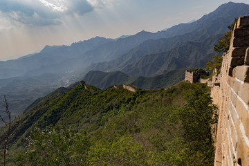 Fototapeta na wymiar The Great Wall (Huairou Xiangshuihu Natural Scenic Area) 15