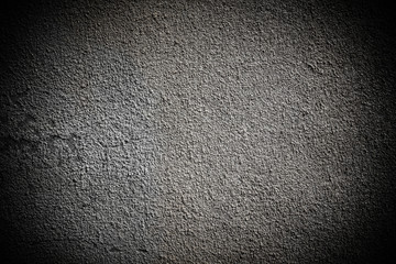 Light plastered wall with crack for background. Close up detail. Toned