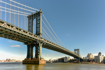 Naklejka premium Manhattan Bridge