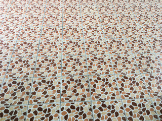 Fototapeta premium Tiled floor