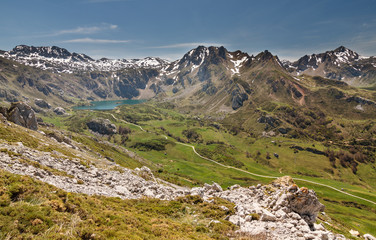 Lago del Valle. Lagos de Saliencia, Parque Natural de Somiedo, Asturias.