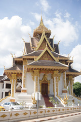 Fototapeta premium LAOS VIENTIANE CITY PILLAR SHRINE