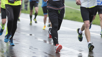 Fototapeta maraton-bieg po zdrowie obraz