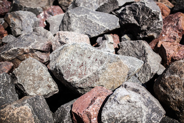 Rocks on the Odessa beach 