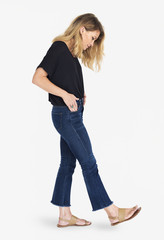 Female Standing Pose Studio Concept