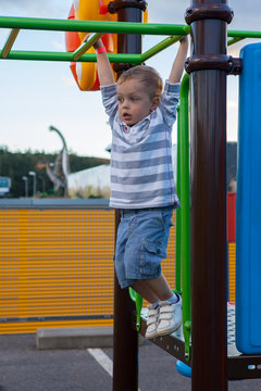 Children's playground,activities at public park