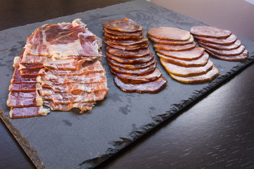 Tabla de embutidos ibéricos