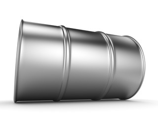 3D rendering aluminum barrel