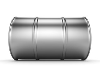 3D rendering aluminum barrel