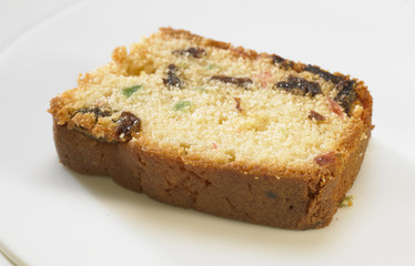 Fetta di Torta Uvetta e Canditi