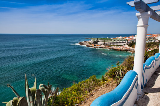 Landscape on the coast of Ericeira,  Portugal