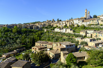 Obraz premium Montalcino is famous for its production of high quality wines