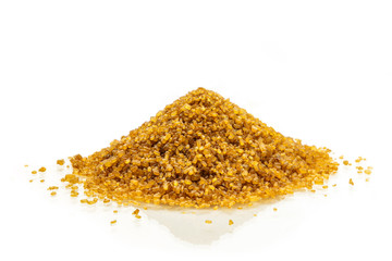Mound of brown sugar with place for text