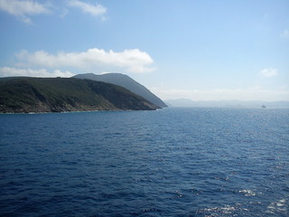 Landscape of elba island 