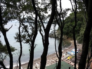 Landscape of elba island