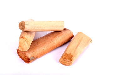 Chandan or sandalwood, sandalwood sticks, perfume, selective focus, powder