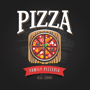 Pizzeria Logo Template