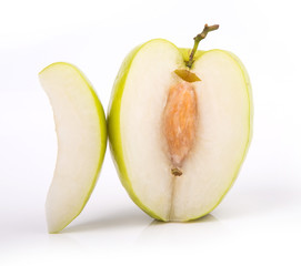 Jujube isolated on white background