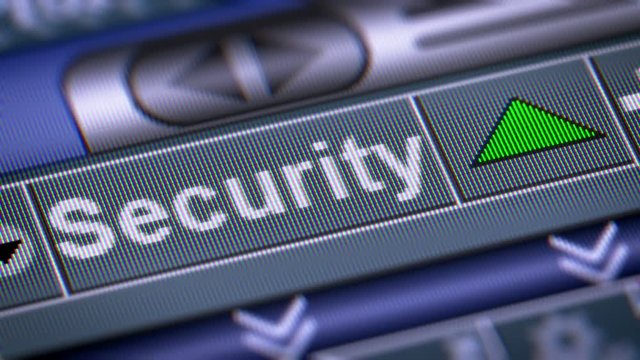 The Index of Security on The Screen. Up. Looping.