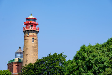 Fototapeta na wymiar Leuchtturm auf Rügen