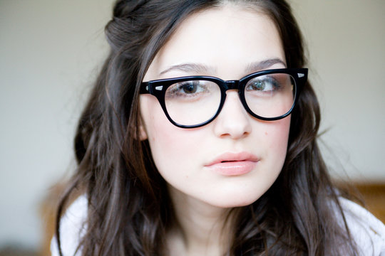 Girl looking at viewer