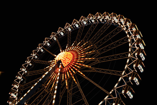 big wheel at fairground