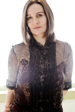Portrait of elegant woman
