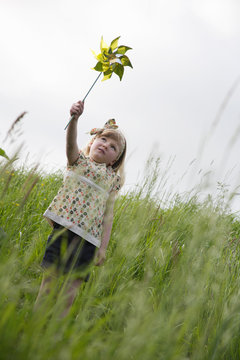 Child in the field