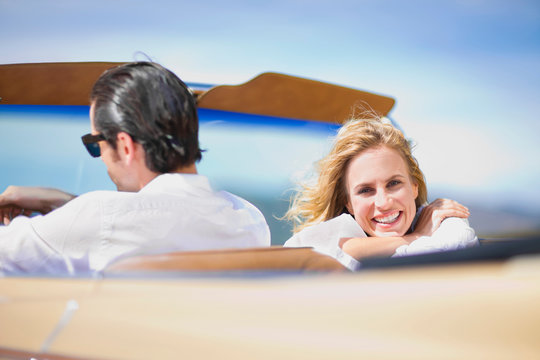 Young couple on a journey