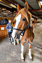 Fototapeta premium préparter sa monture