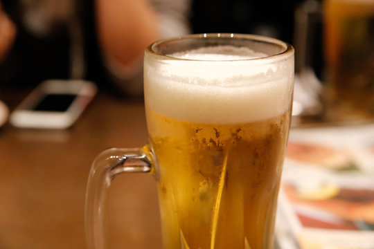 Japanese pub beer