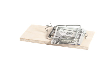 Hundred dollars in a mousetrap