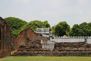 Ancient ruins of King Narai's Palace, Lopburi, Thailand