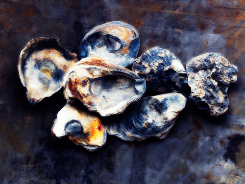 Oyster shells