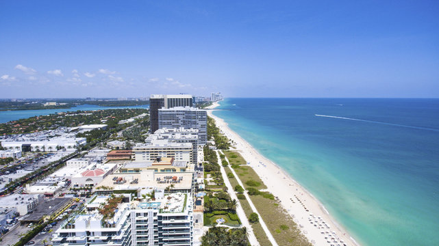 Sunny Isles Beach Miami. Ocean front residences.
