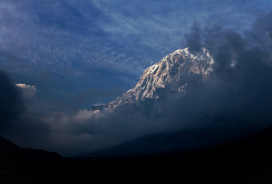 Mount Pandim (6691m), Kanchenjunga Region Himalayas,Sikkim, India