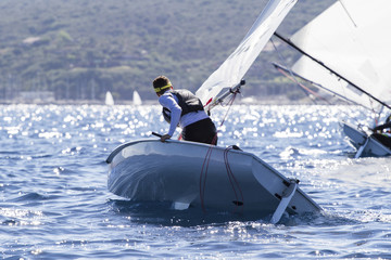 Naklejka premium Sailboat