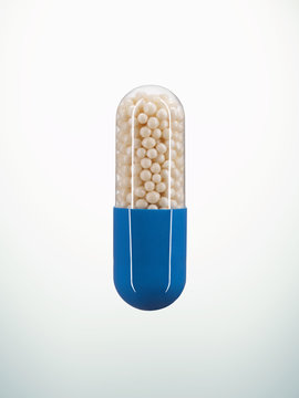 Capsule full of pills