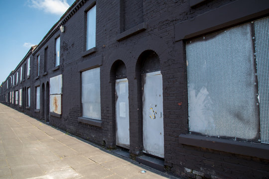 Powis Street Liverpool - Houses to be demolished