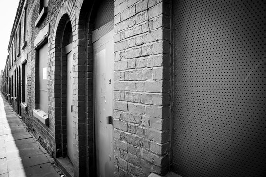 Powis Street Liverpool - Houses to be demolished
