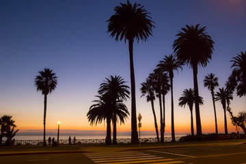 Santa Monica sunset