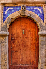 Fototapeta na wymiar Porte ancienne à Essaouira au Maroc