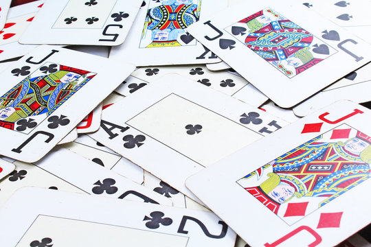 Card cards poker card closeup texture studio photo.