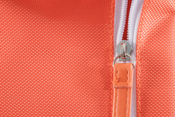 Zipper / View of zipper of shoulder bag. © wimage72